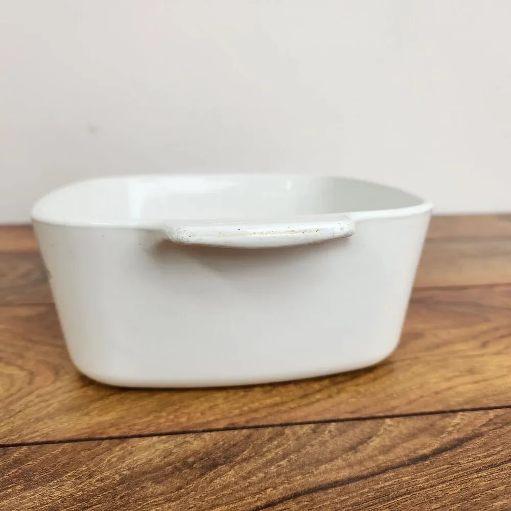 Corning Ware 1 1/2 Quart Casserole Dish Floral Wild Flower Bouquet Vintage USA